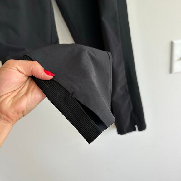 Athleta Brooklyn High Rise Pull On Ankle Pants Black 4 - Picture 7 of 10